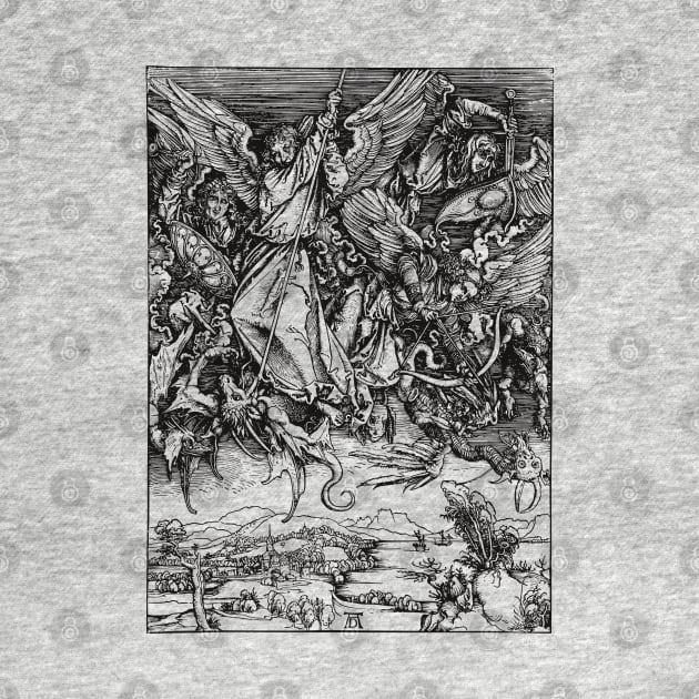 Albrecht Dürer Saint Michael by Beltschazar